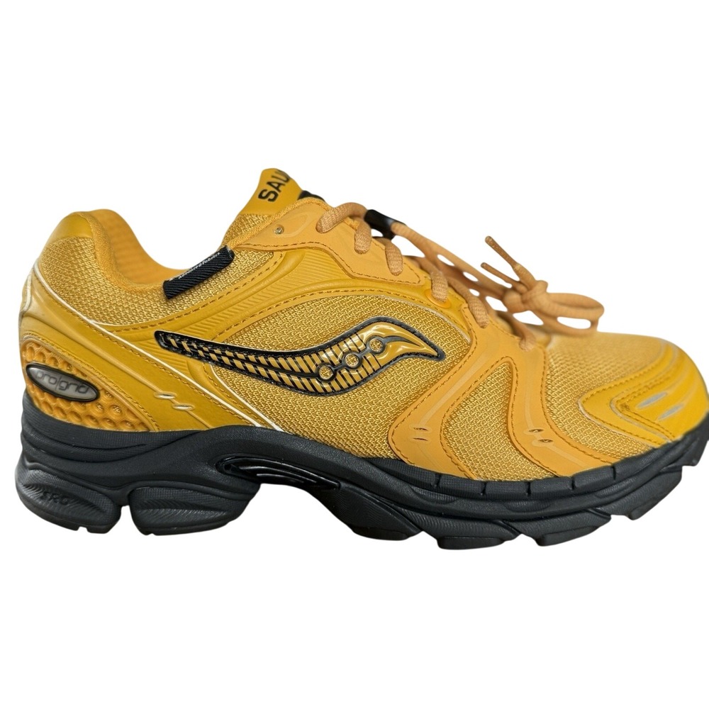 Saucony Progrid Triumph 4 Gorpcore Mango Yellow Men's 7.5 Women's 9.5 UK6.5 NIB